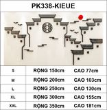  Tranh mica EPeBen dán tường nổi 3d hình Phong Cách Cổ Trung Hoa decor trang trí Quán Ăn, Nhà Hàng, Văn Phòng, Cửa hàng 