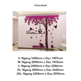  Tranh mica EPeBen dán tường nổi 3d hình Góc bình yên decor trang trí Phòng khách, Phòng ngủ, Cửa hàng, Quanh Tivi 