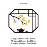  Tranh mica EPeBen dán tường nổi 3d hình Mùa Xuân Bên Cửa Sổ decor trang trí Phòng khách, Phòng làm việc, Phòng học 