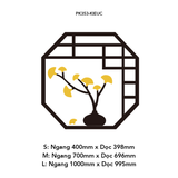  Tranh mica EPeBen dán tường nổi 3d hình Mùa Xuân Bên Cửa Sổ decor trang trí Phòng khách, Phòng làm việc, Phòng học 