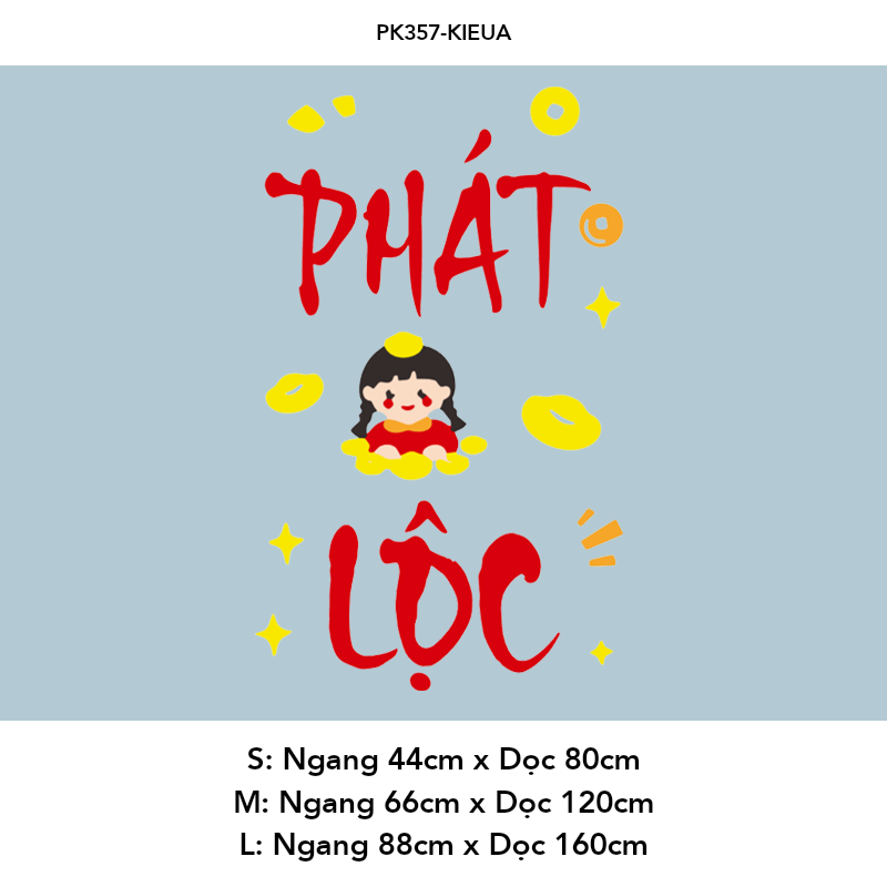  Tranh mica EPeBen dán tường nổi 3d Hình Lucky, Phát Tài, Phát Lộc trang trí Phòng Khách, Cửa Hàng, Shop Thời Trang 