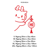  Tranh mica EPeBen dán tường nổi 3d Hình Xin Chào Quý Khách trang trí Cửa Hàng, Quán Ăn, Shop Thời Trang 