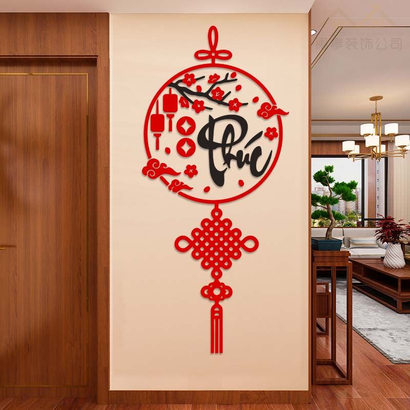  Tranh mica EPeBen dán tường nổi 3d hình Phát Tài,Phát Lộc decor Trang Trí Tết 2025 