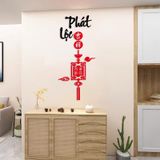  Tranh mica EPeBen dán tường nổi 3d hình Phát tài,phát lộc decor Trang Trí Tết 2025 