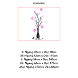  Tranh mica EPeBen dán tường nổi 3d hình Bình hoa rực rỡ decor trang trí Phòng khách, Phòng ngủ, Phòng làm việc, Cửa hàng 