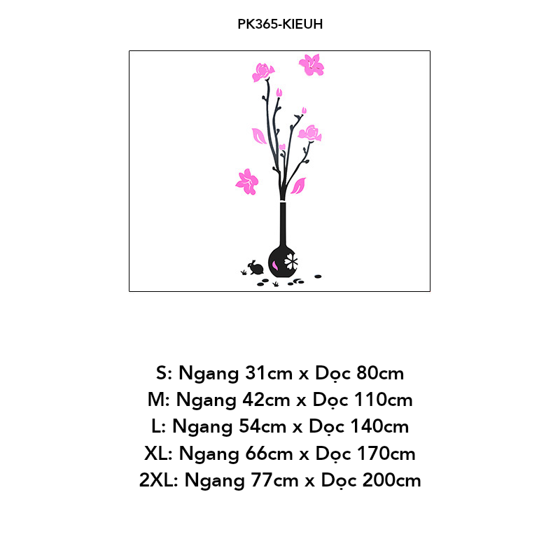  Tranh mica EPeBen dán tường nổi 3d hình Bình hoa rực rỡ decor trang trí Phòng khách, Phòng ngủ, Phòng làm việc, Cửa hàng 
