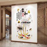  Tranh mica EPeBen dán tường nổi 3d hình Hạc Danh Vọng decor Trang Trí Tết 2025 