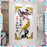  Tranh mica EPeBen dán tường nổi 3d hình Hạc Danh Vọng decor Trang Trí Tết 2025 