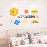  Tranh mica EPeBen dán tường nổi 3d Happy Everyday trang trí Phòng cho bé, Phòng khách, Phòng Ngủ 
