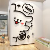  Tranh mica EPeBen dán tường nổi 3d hình Say Hello Trang Trí Phòng Trẻ Em,Mẫu Giáo, Lớp Học 
