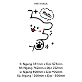  Tranh mica EPeBen dán tường nổi 3d hình Say Hello Trang Trí Phòng Trẻ Em,Mẫu Giáo, Lớp Học 
