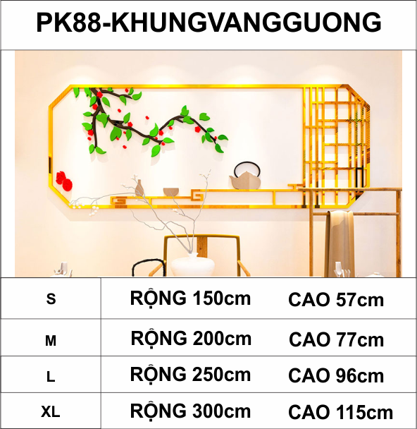  Tranh mica EPeBen dán tường nổi 3d hình bàn tiệc trà mùa xuân decor trang trí phòng khách, nhà cửa 