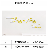  Tranh dán tường mica 3d decor khổ lớn Tranh chữ home các loại 