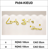  Tranh dán tường mica 3d decor khổ lớn Tranh chữ home các loại 