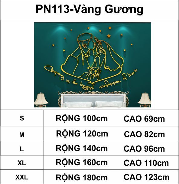  Tranh mica EPeBen dán tường nổi 3d hình Cô Dâu Chú Rể decor trang trí phòng cưới, phòng ngủ, tiệm áo cưới 