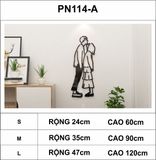  Tranh mica EPeBen dán tường nổi 3d hình Cặp Đôi Yêu Nhau decor trang trí Phòng ngủ, Phòng khách, Phòng trọ, Phòng cưới 
