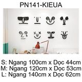  Tranh mica EPeBen dán tường nổi 3d hình Biểu tượng cảm xúc Trang Trí Phòng Cho Bé,Mẫu Giáo, Lớp Học 