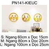  Tranh mica EPeBen dán tường nổi 3d hình Biểu tượng cảm xúc Trang Trí Phòng Cho Bé,Mẫu Giáo, Lớp Học 