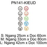  Tranh mica EPeBen dán tường nổi 3d hình Biểu tượng cảm xúc Trang Trí Phòng Cho Bé,Mẫu Giáo, Lớp Học 