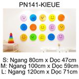  Tranh mica EPeBen dán tường nổi 3d hình Biểu tượng cảm xúc Trang Trí Phòng Cho Bé,Mẫu Giáo, Lớp Học 