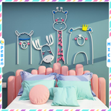  Tranh Mica EPeBen dán tường nổi 3d Have A Nice Day trang trí Phòng Ngủ,Phòng cho Bé 