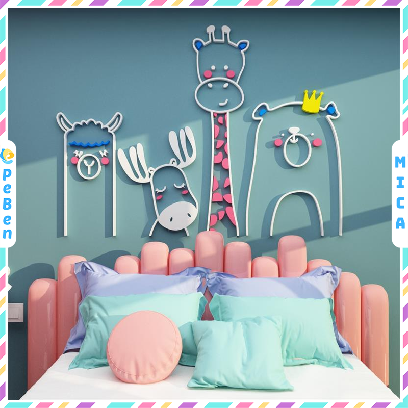  Tranh Mica EPeBen dán tường nổi 3d Have A Nice Day trang trí Phòng Ngủ,Phòng cho Bé 