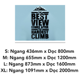  Tranh mica EPeBen dán tường nổi 3d hình best view Tạo Động Lực decor trang trí Văn Phòng, Phòng Làm Việc 