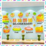  Tranh mica EPeBen dán tường nổi 3d hình Bánh Sinh Nhật decor trang trí Cửa Hàng, Tiệm Bánh 