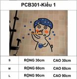  Tranh mica EPeBen dán tường nổi 3d hình vịt, ngỗng, decor trang trí phòng tắm, nhà tắm, khu vui chơi, công viên nước 