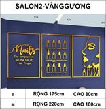  Tranh mica EPeBen dán tường nổi 3d hình Nail Beautiful decor trang trí Tiệm Nail, Spa 