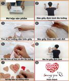  Tranh mica EPeBen dán tường nổi 3d hình xe công trường xây dựng trang trí phòng cho bé nam, bé trai, mầm non, mẫu giáo 