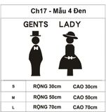  Tranh mica EPeBen dán tường nổi 3d hình dán cửa nhà vệ sinh wc toilet decor trang trí cửa hàng, shop thời trang 