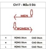  Tranh mica EPeBen dán tường nổi 3d hình dán cửa nhà vệ sinh wc toilet decor trang trí cửa hàng, shop thời trang 