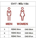  Tranh mica EPeBen dán tường nổi 3d hình dán cửa nhà vệ sinh wc toilet decor trang trí cửa hàng, shop thời trang 
