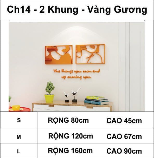  Tranh mica EPeBen dán tường nổi 3d hình cặp đôi decor trang trí cửa hàng, quán nước, shop thời trang 
