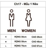  Tranh mica EPeBen dán tường nổi 3d hình dán cửa nhà vệ sinh wc toilet decor trang trí cửa hàng, shop thời trang 