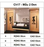  Tranh mica EPeBen dán tường nổi 3d hình dán cửa nhà vệ sinh wc toilet decor trang trí cửa hàng, shop thời trang 