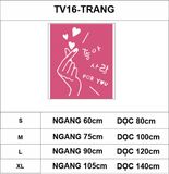  Tranh mica EPeBen dán tường nổi 3d hình Thả Tim Hàn Quốc decor trang trí Phòng ngủ, Phòng khách, Spa, Salon Làm Đẹp 