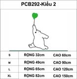  Tranh mica EPeBen dán tường nổi 3d hình Các con vật dễ thương trang trí phòng cho bé, cửa ra vào, mẫu giáo, khu vui chơi 