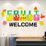  Size lớn Tranh mica dán tường dán nổi hello trang trí cửa ra vào shop quần áo, cafe, spa 