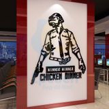  Tranh mica EPeBen dán tường nổi 3d hình pubg winner dinner chicken dinner decor trang trí quán game, net 