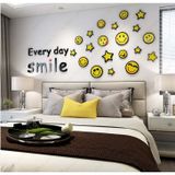  Tranh mica EPeBen dán tường nổi 3d hình smile icon sticker cười vui decor trang trí phòng khách, phòng ngủ, 