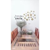  Tranh mica EPeBen dán tường nổi 3d hình smile icon sticker cười vui decor trang trí phòng khách, phòng ngủ, 