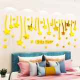  Tranh mica 3d dán tường mẫu tranh little star, ngôi sao trang trí phòng khách, phòng bếp 