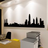  Tranh mica EPeBen dán tường nổi 3d hình thành phố tối giản hiện đại decor trang trí phòng khách, nhà cửa 