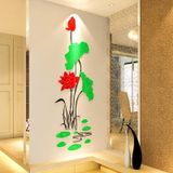  Tranh mica EPeBen dán tường nổi 3d hình hoa sen decor trang trí phòng khách, phòng ngủ, nhà cửa 