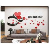 Tranh mica EPeBen dán tường nổi 3d hình chia sẻ yêu thương decor trang trí phòng khách, phòng ngủ 