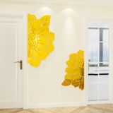  Tranh mica 3d dán tường mẫu tranh bông hoa tráng gương bóng, trang trí phòng khách, phòng bếp 