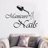  Tranh mica EPeBen dán tường nổi 3d hình sơn móng tay Nail Beautiful decor trang trí Tiệm Nail, Spa làm đẹp 