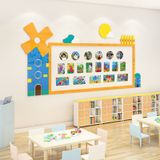  Tranh Mica 3d Dán Tường Bảng Trưng Bày Tranh Của Các Bé Trang Trí Mầm Non, Mẫu Giáo 